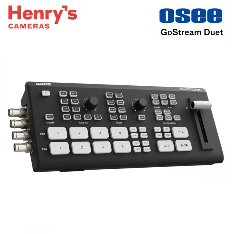 OSEE GoStream Duet SDI Video Mixer & Broadcast Switcher for Live